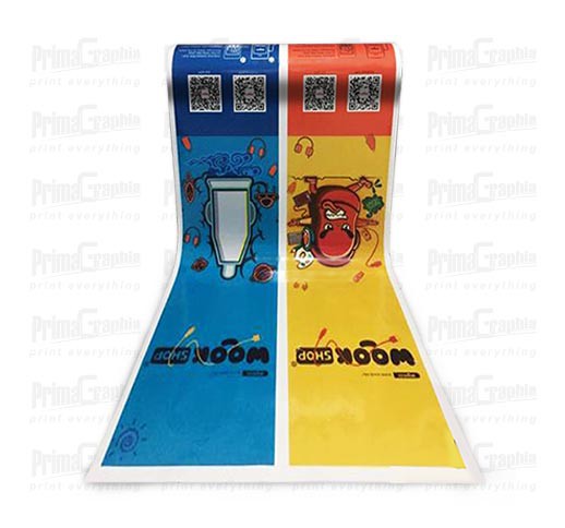 Sticker Vinyl Meteran (UV Ink)